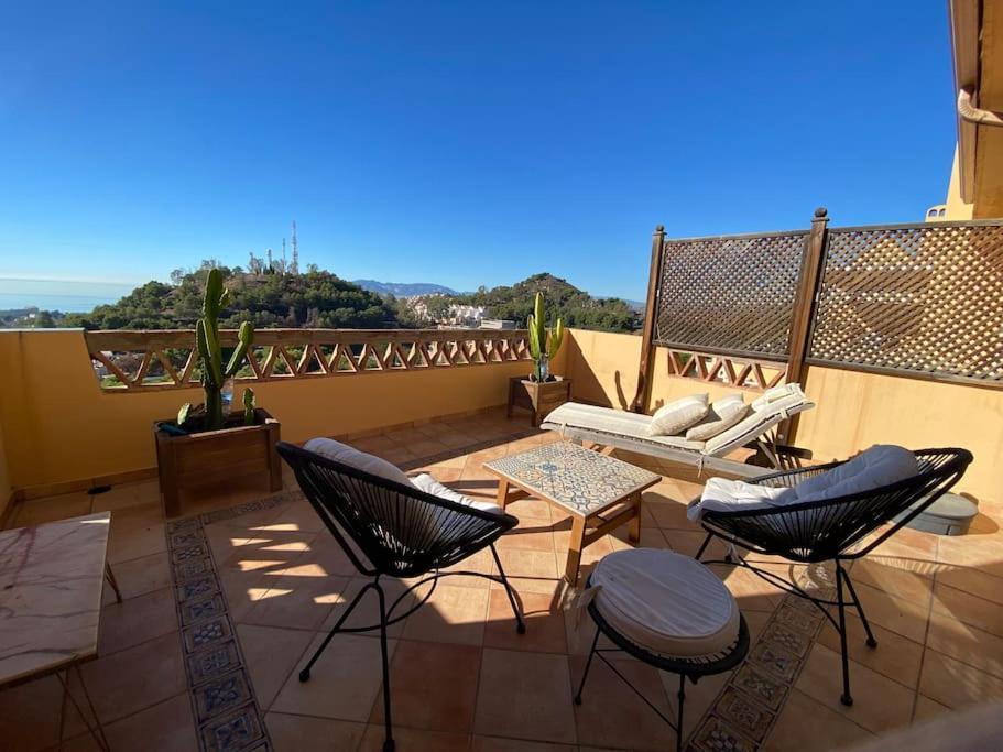 Espectacular Atico Duplex Con 2 Terrazas & Piscina Málaga Exterior foto