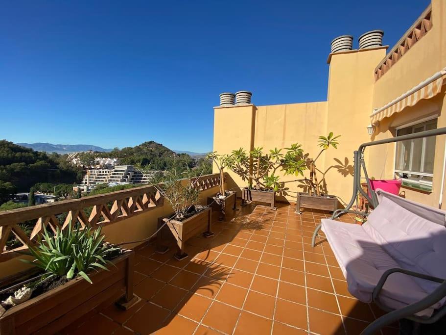 Espectacular Atico Duplex Con 2 Terrazas & Piscina Málaga Exterior foto